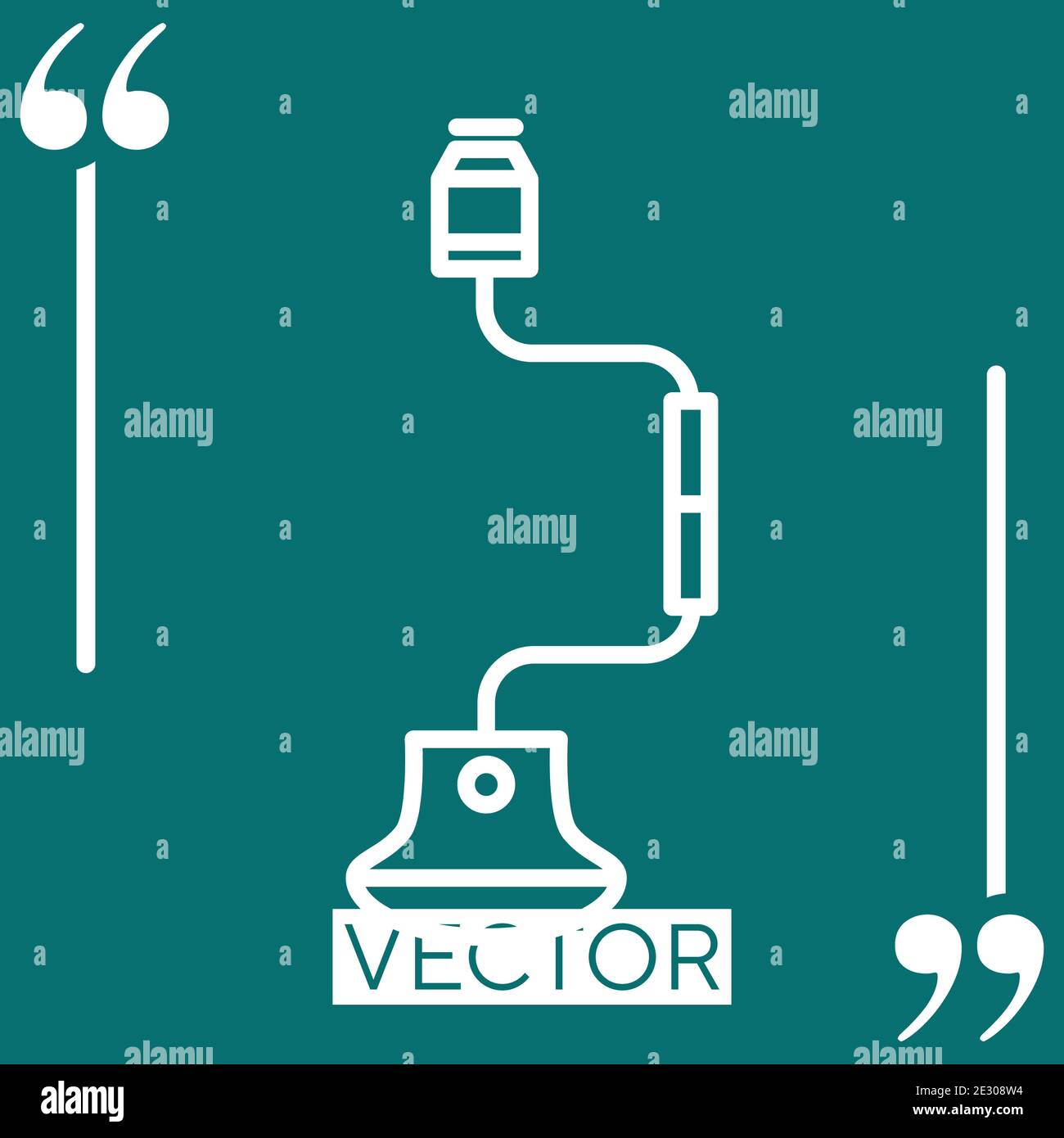 grinder part vector icon Linear icon. Editable stroke line Stock Vector
