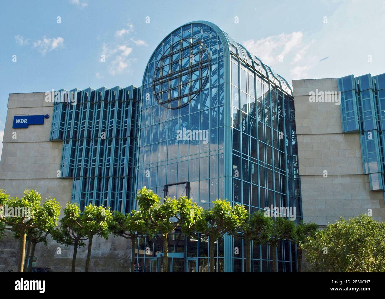Buliding Of The Tv Channel Wdr In Duesseldorf In Germany Stock Photo Alamy