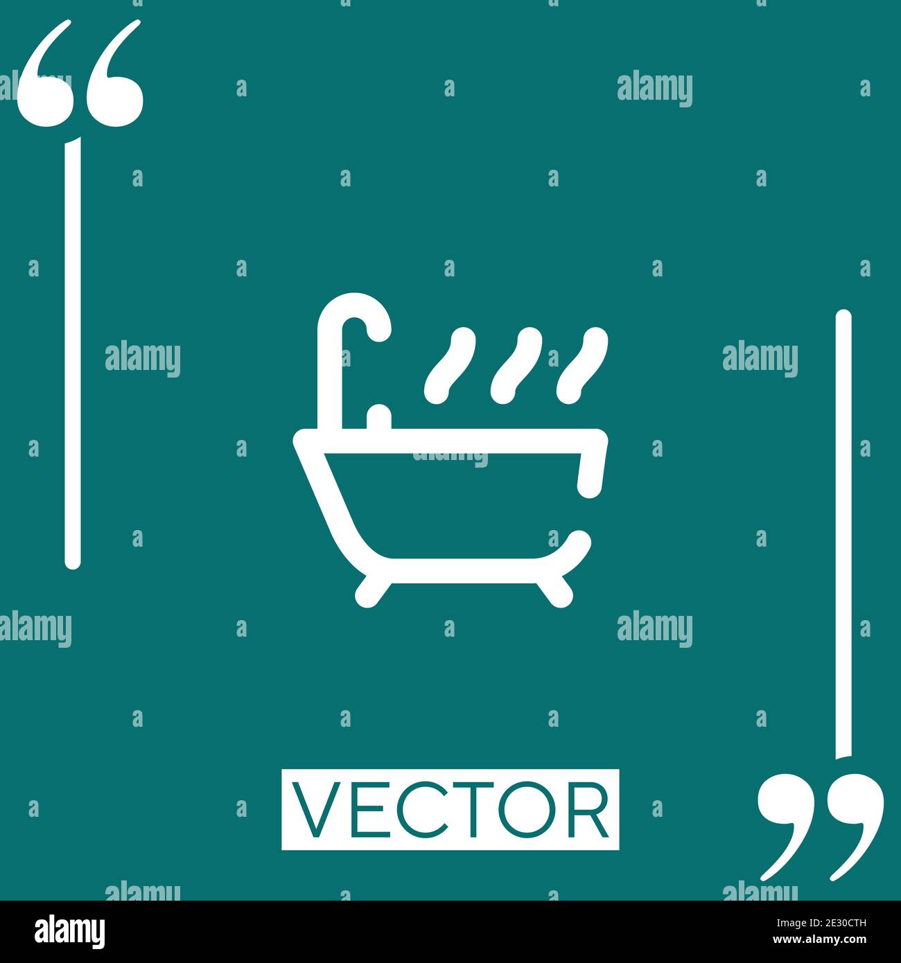 bathroom Linear icon. Editable stroke line Stock Vector Image & Art - Alamy
