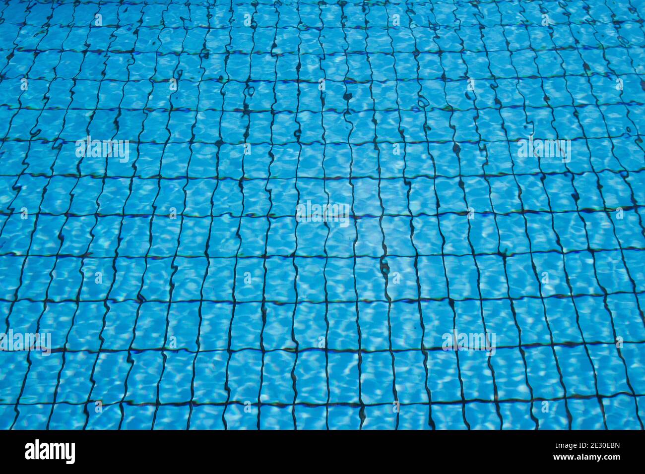 Pool Bottom Pattern Stock Photo