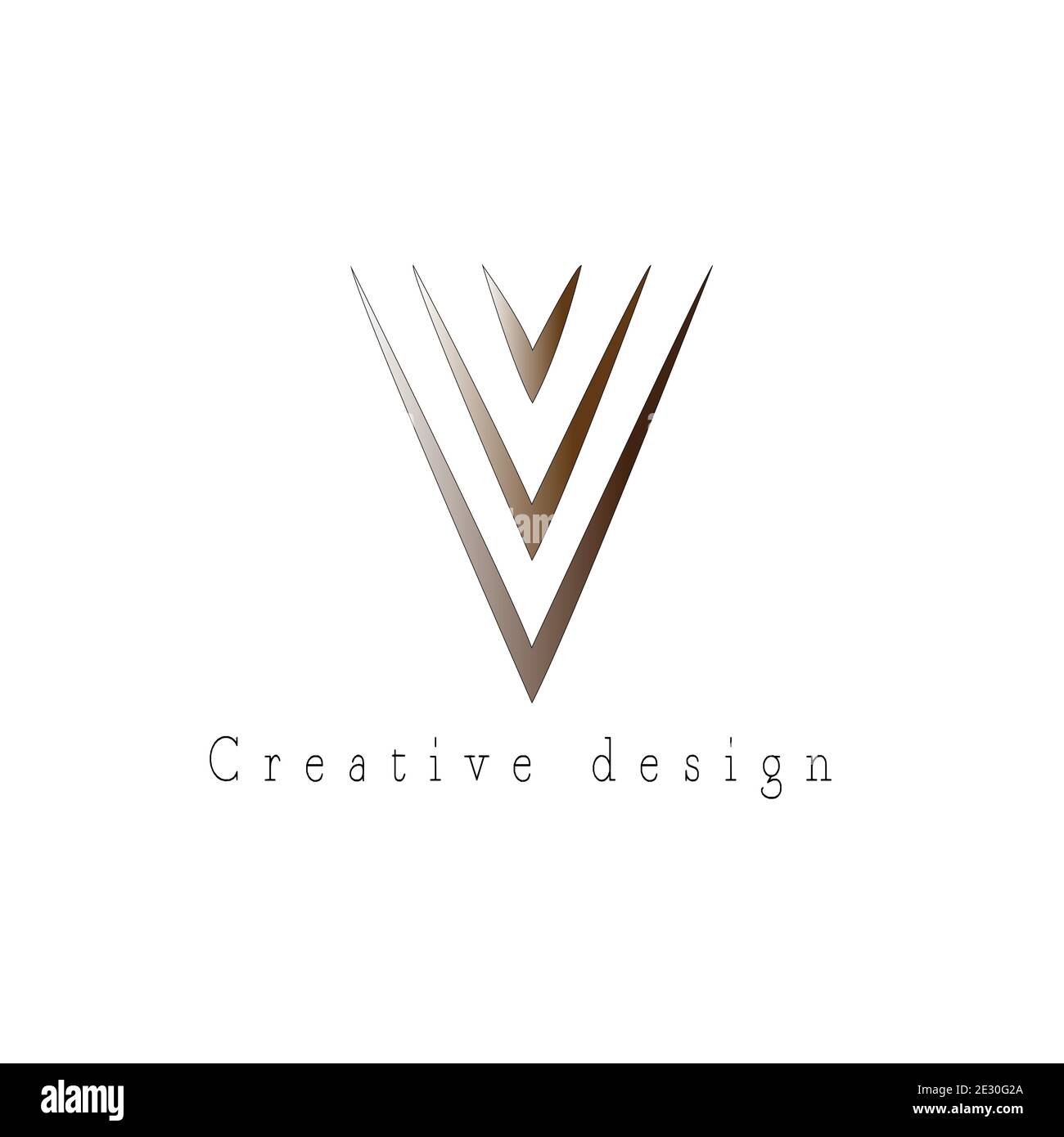 initial letter V logo vector Stock Vector Image & Art - Alamy