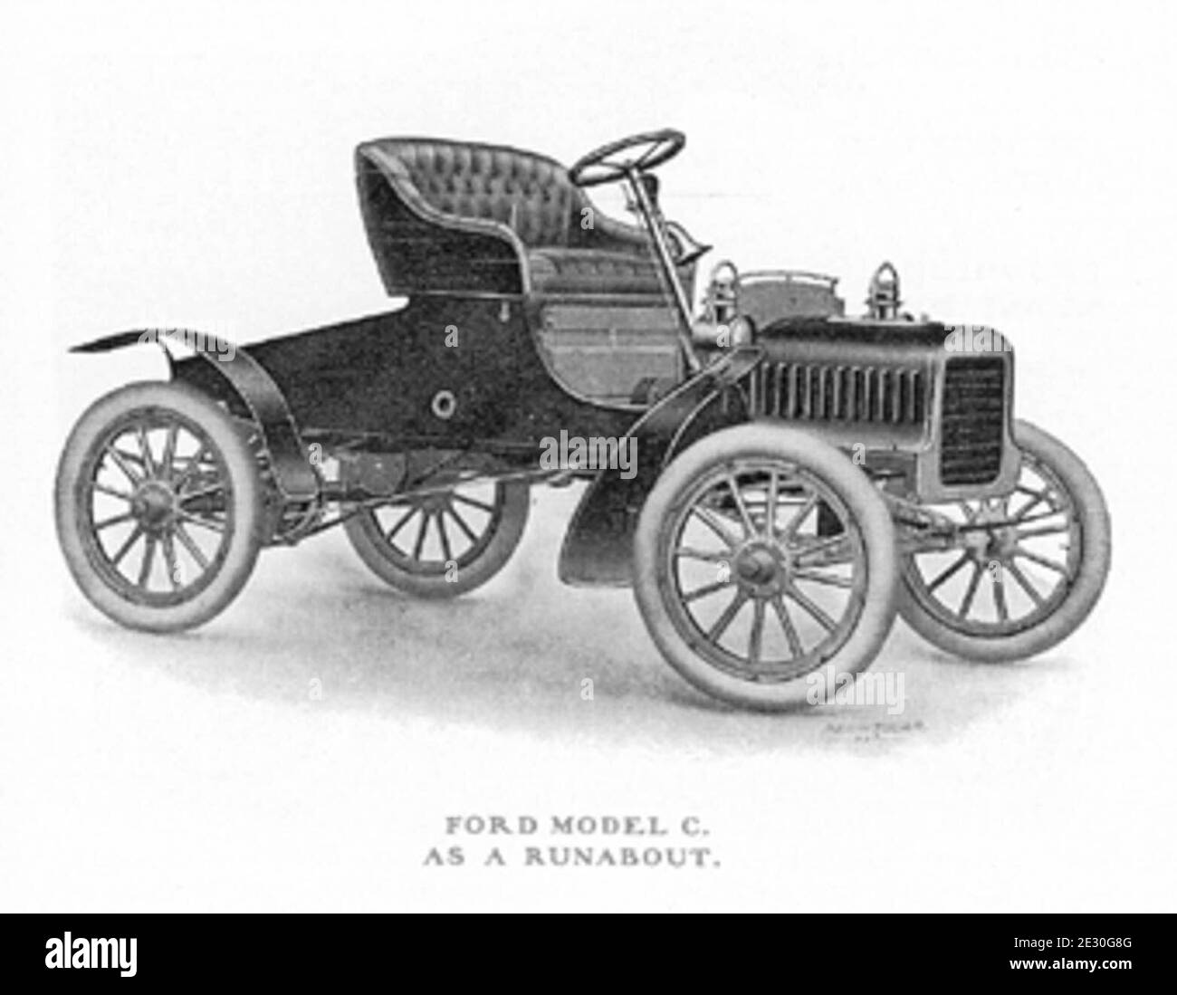 Ford model c Black and White Stock Photos & Images - Alamy