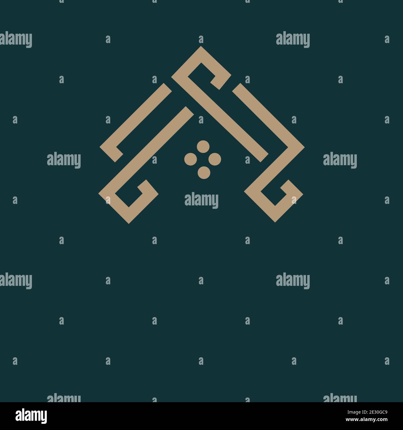 creative luxury logo vector Stock Vector Image & Art - Alamy