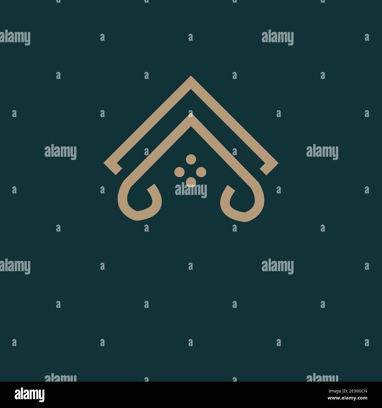 creative luxury logo vector Stock Vector