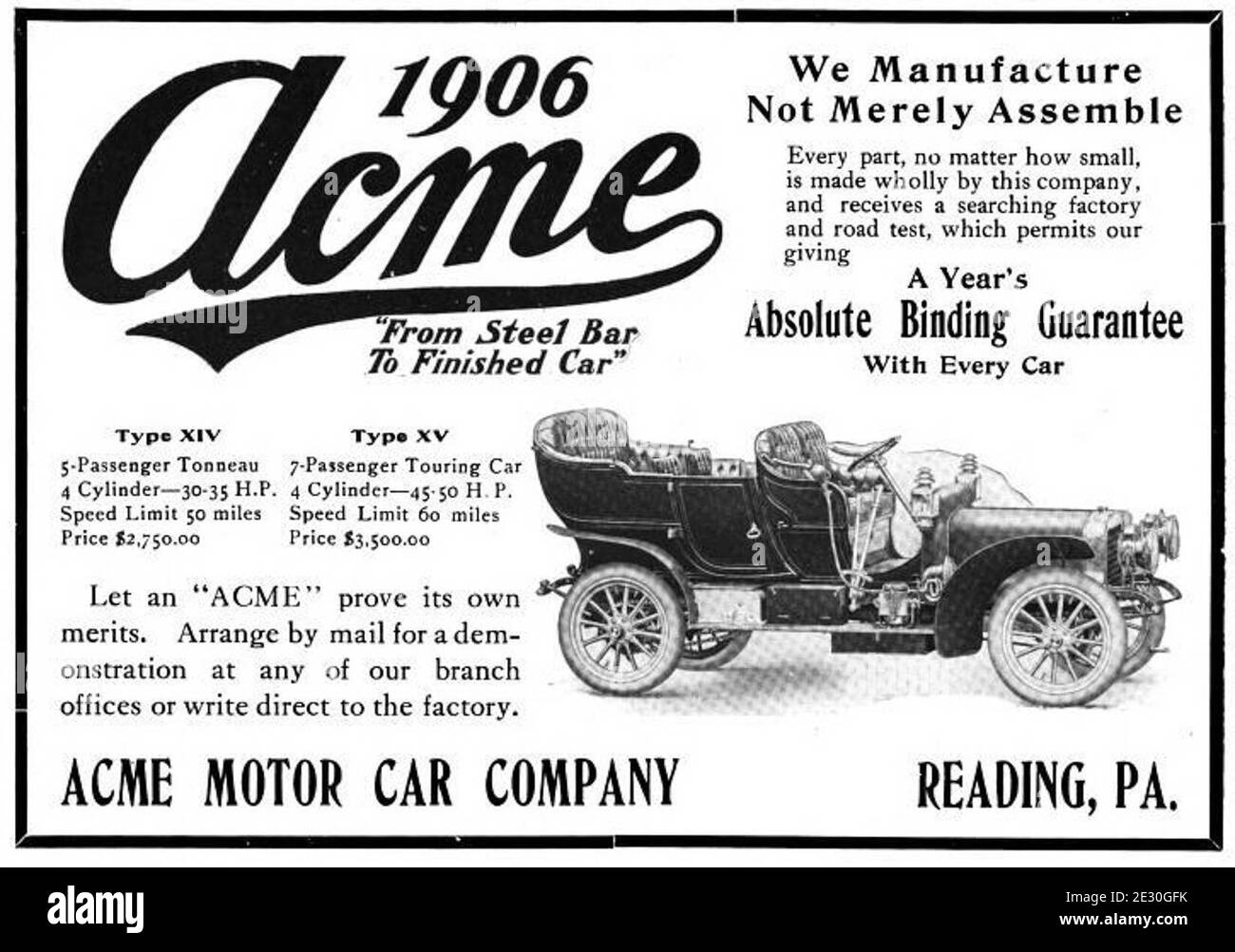 Acme Car High Resolution Stock Photography and Images Alamy