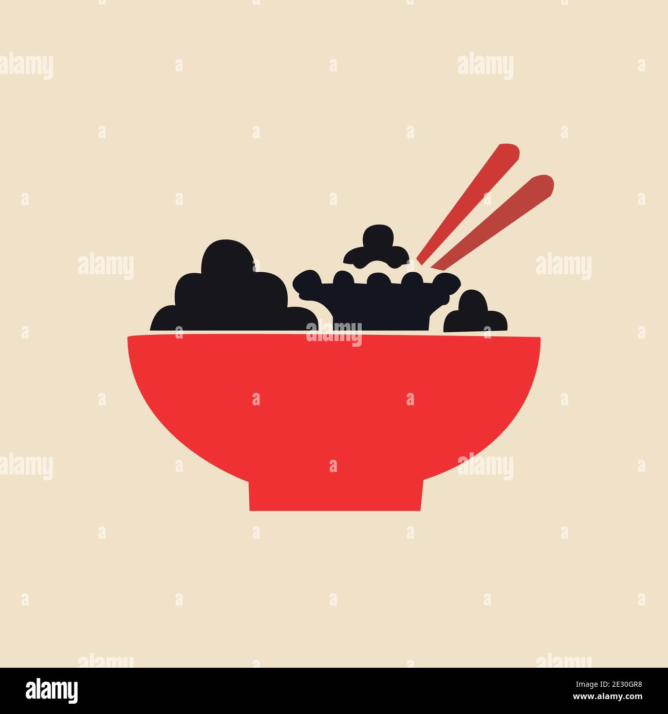 Flat chinesse icons vector Stock Vector