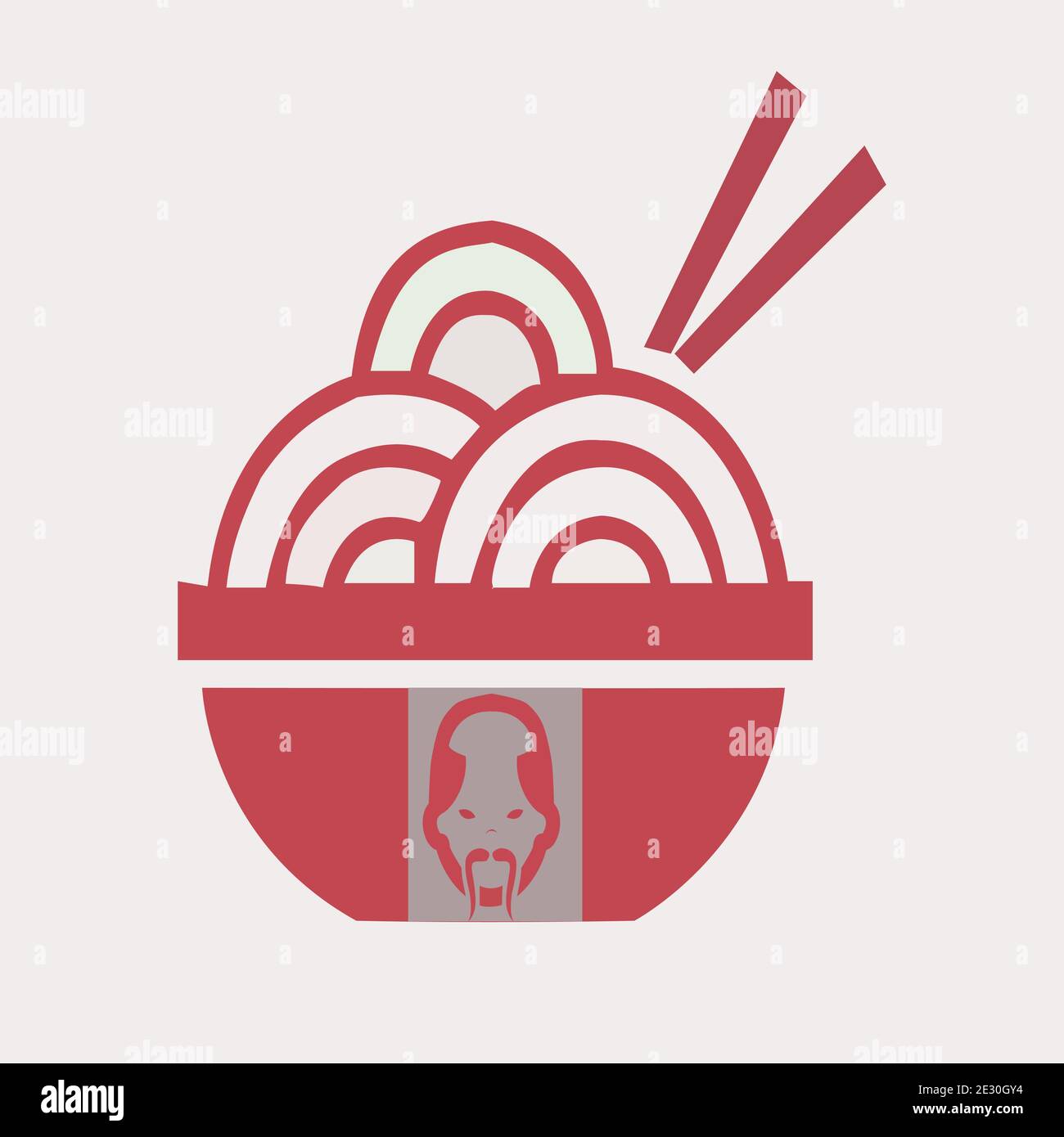 Flat chinesse icons vector Stock Vector