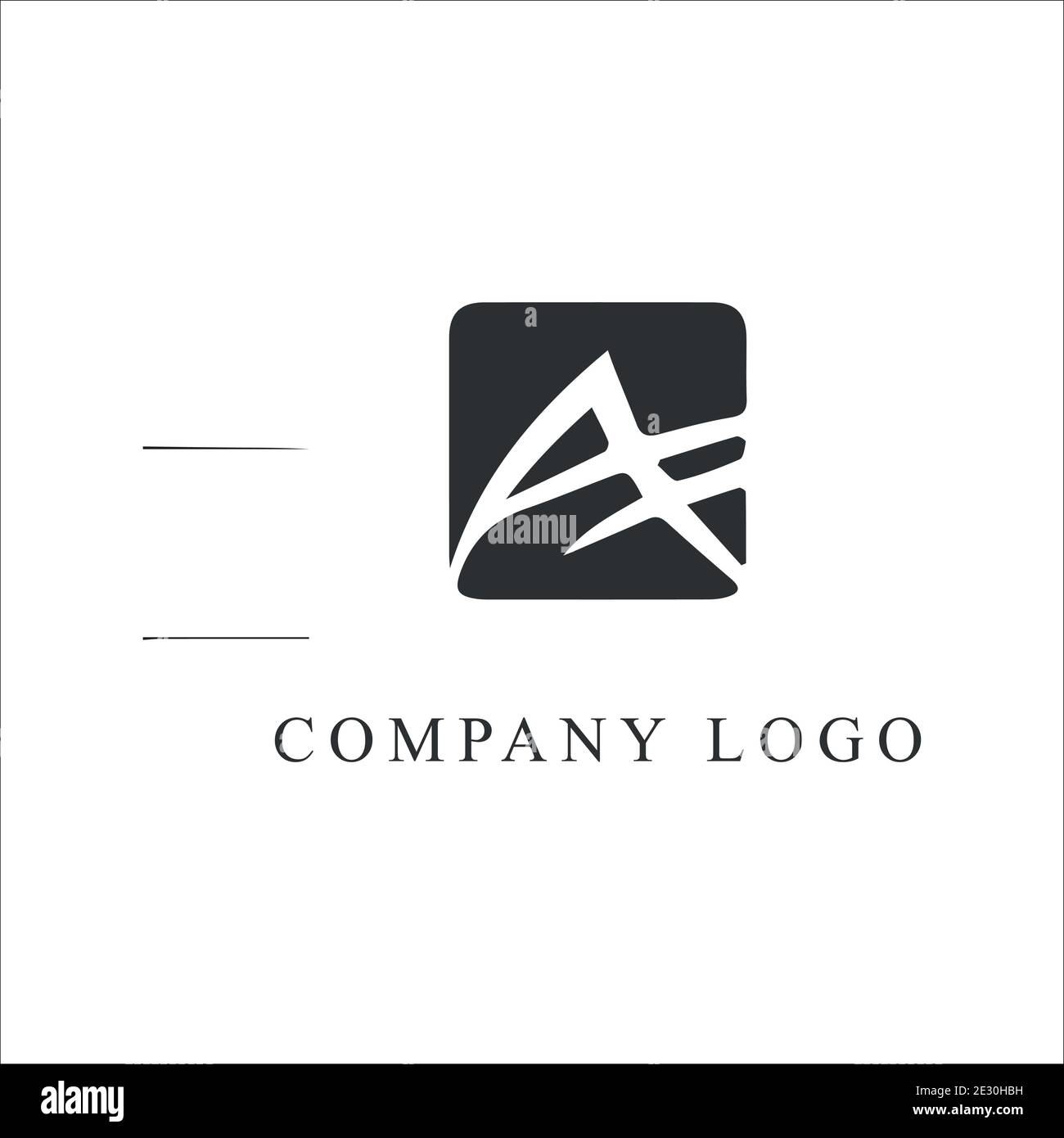 initial letter A logo vector design Stock Vector Image & Art - Alamy