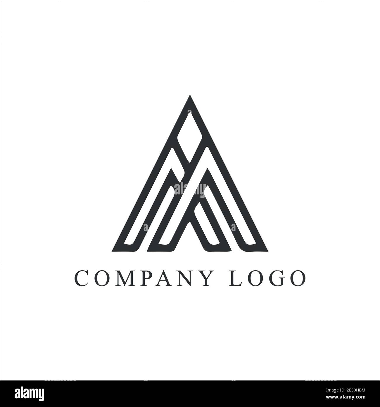 initial letter A logo vector design Stock Vector Image & Art - Alamy