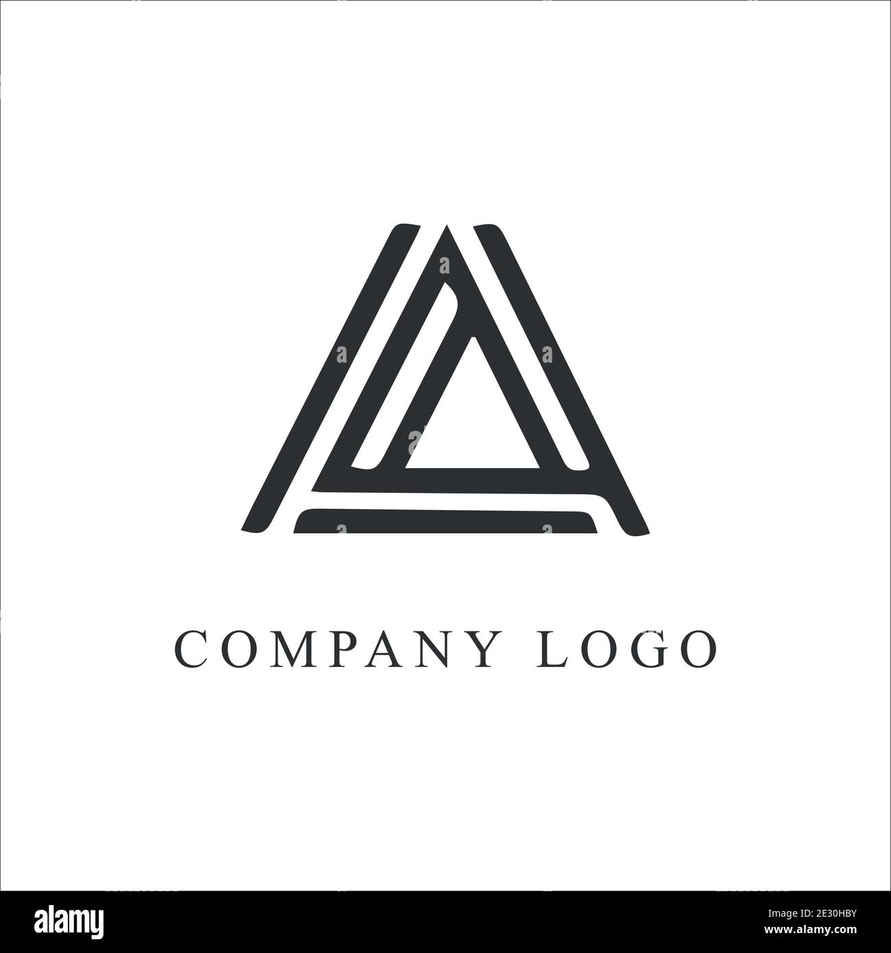 initial letter A logo vector design Stock Vector Image & Art - Alamy