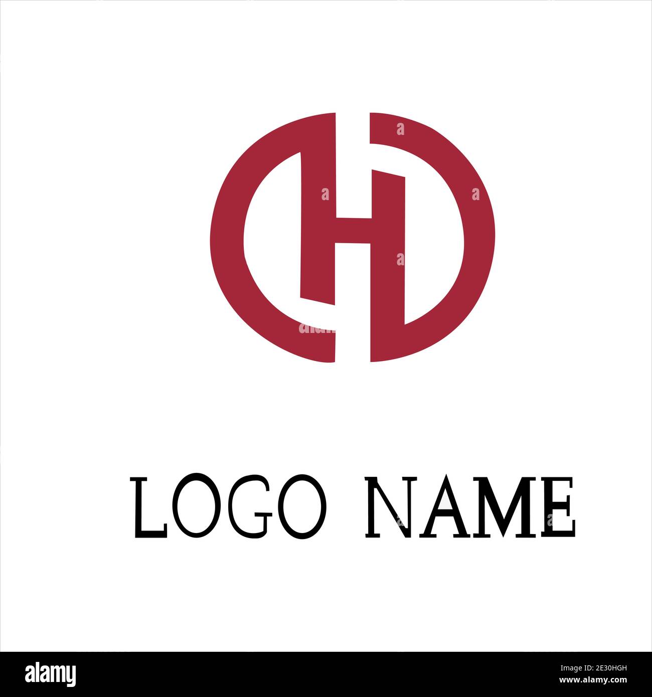 Abstract combined letters logo vector Stock Vector Image & Art - Alamy