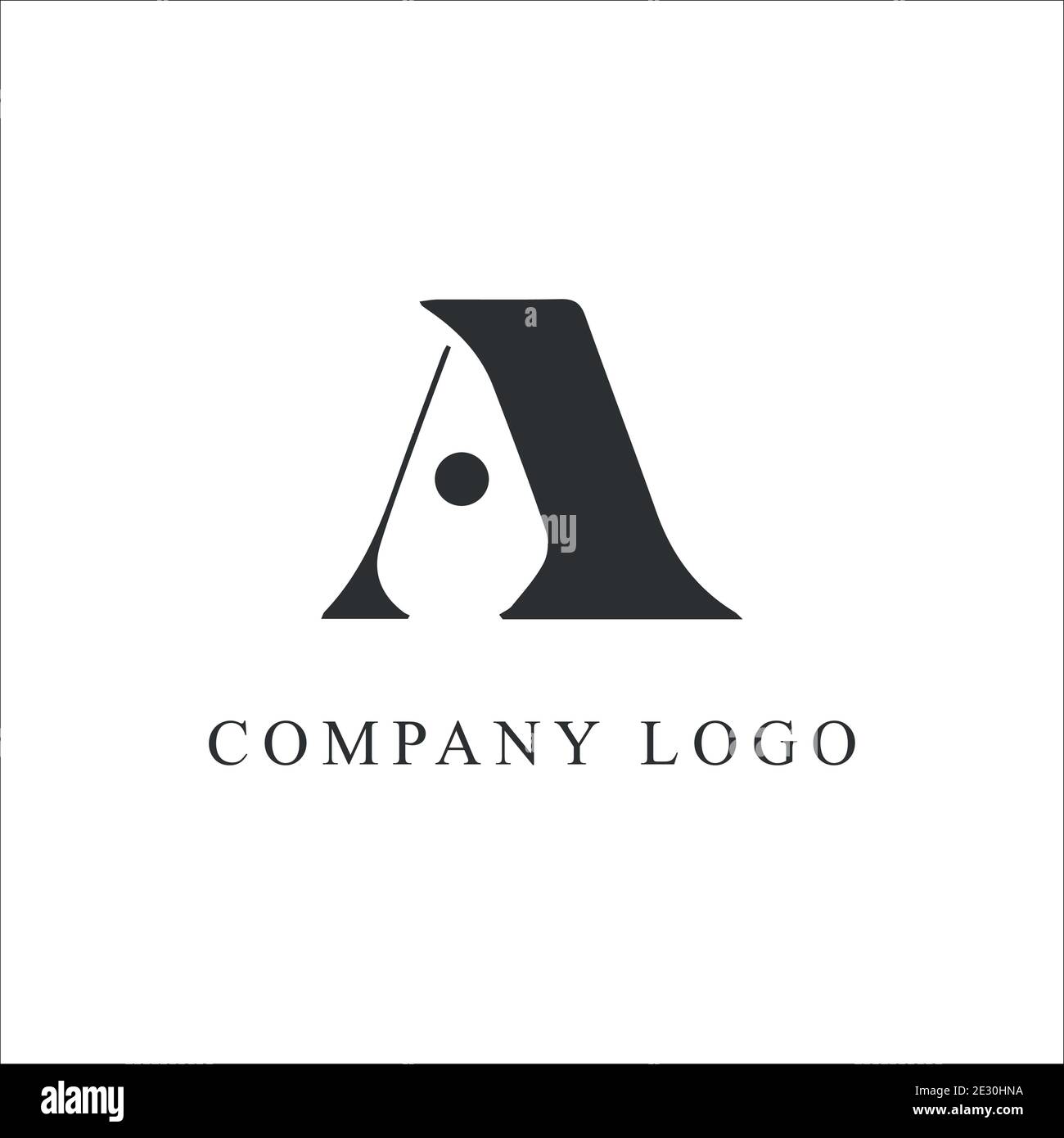 initial letter A logo vector design Stock Vector Image & Art - Alamy