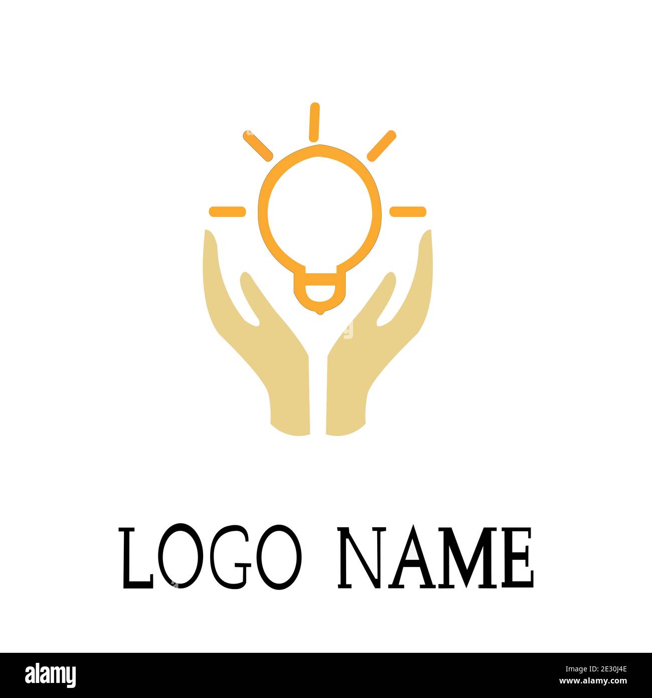 Entrepreneur logo vector design  for businessman Stock Vector
