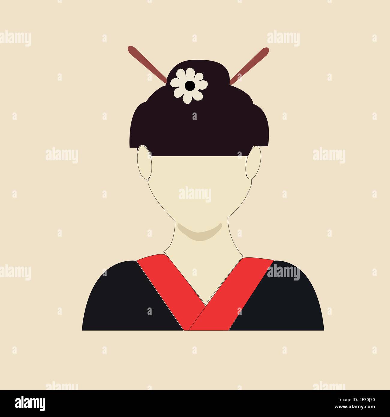 Flat chinesse icons vector Stock Vector