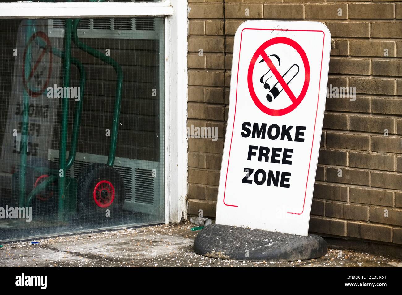 No smoking at college campus university school sign for students create