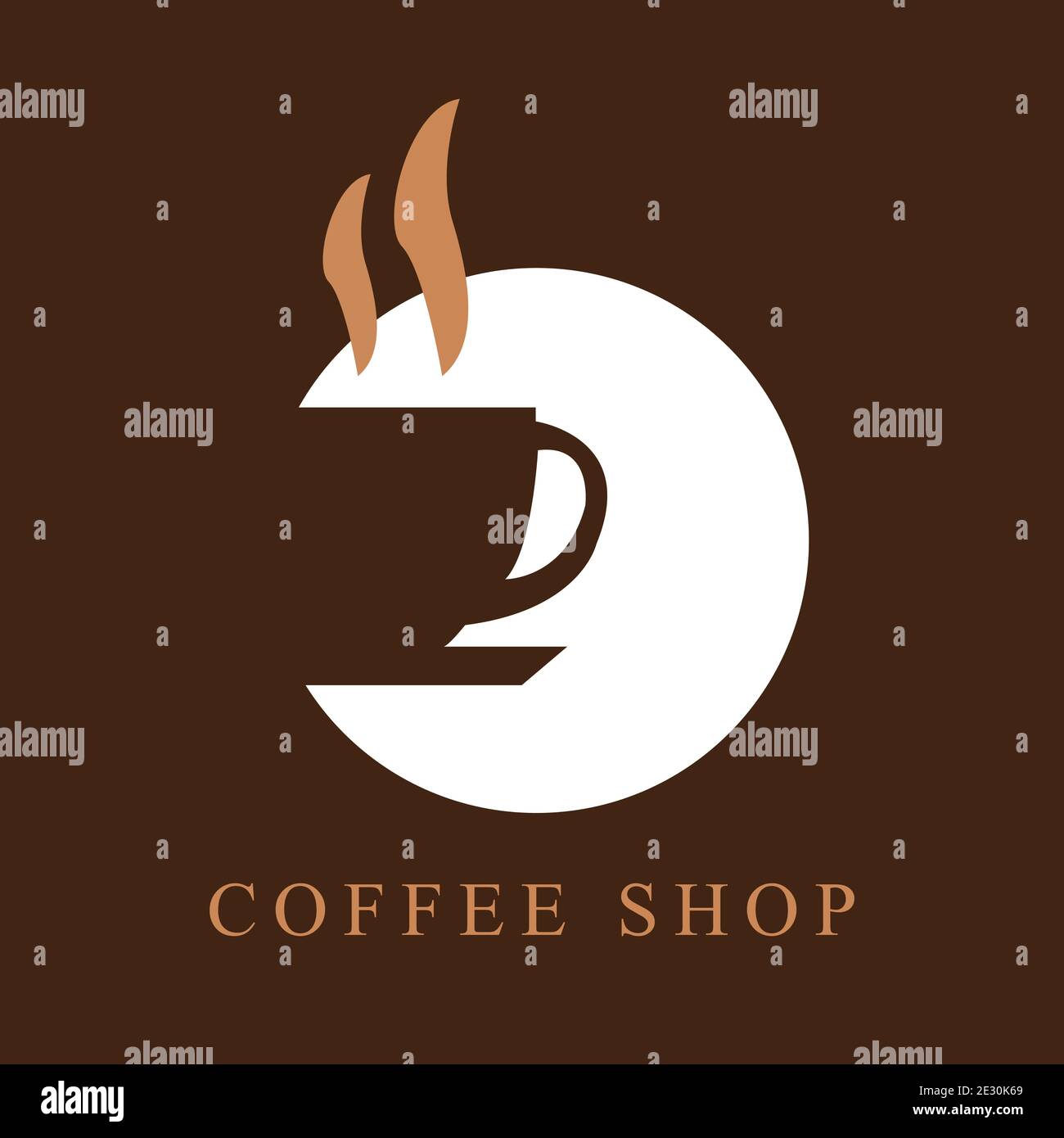 Coffee shop and bakery logo vector design template Stock Vector