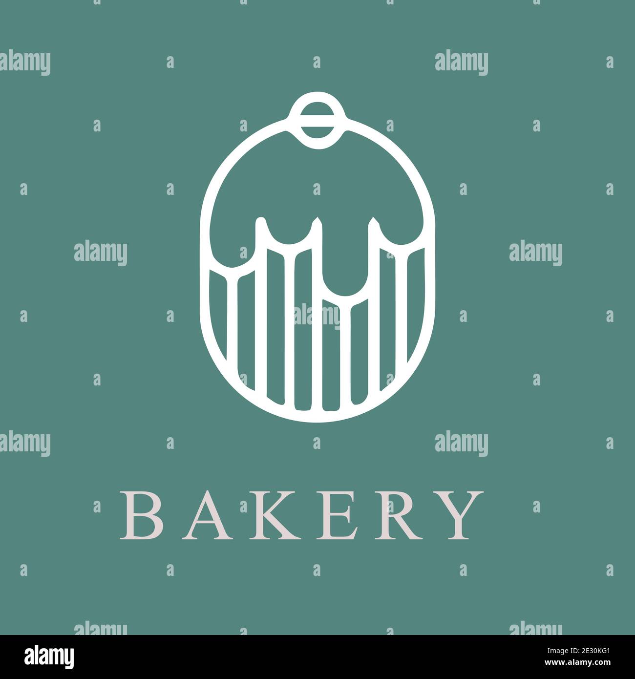 Coffee shop and bakery logo vector design template Stock Vector