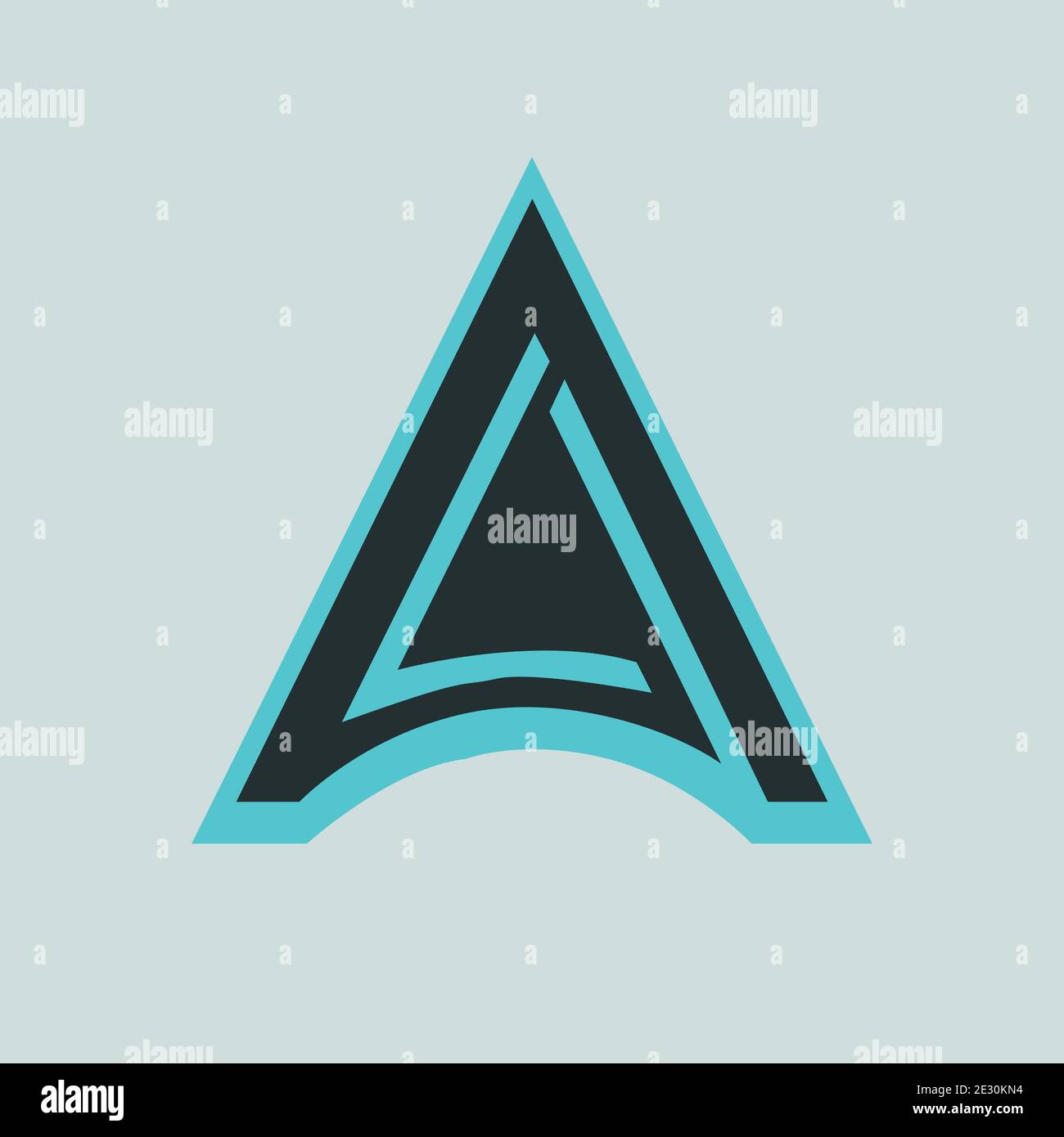 initial letter A logo vector design Stock Vector Image & Art - Alamy