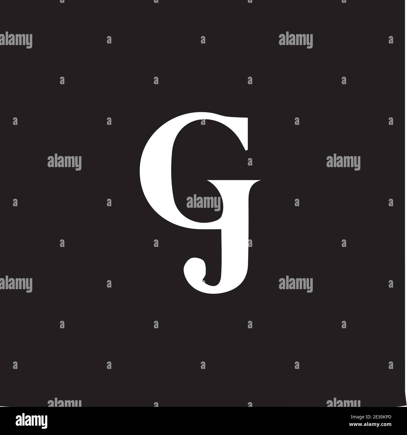 modern monogram vector concept Stock Vector Image & Art Alamy
