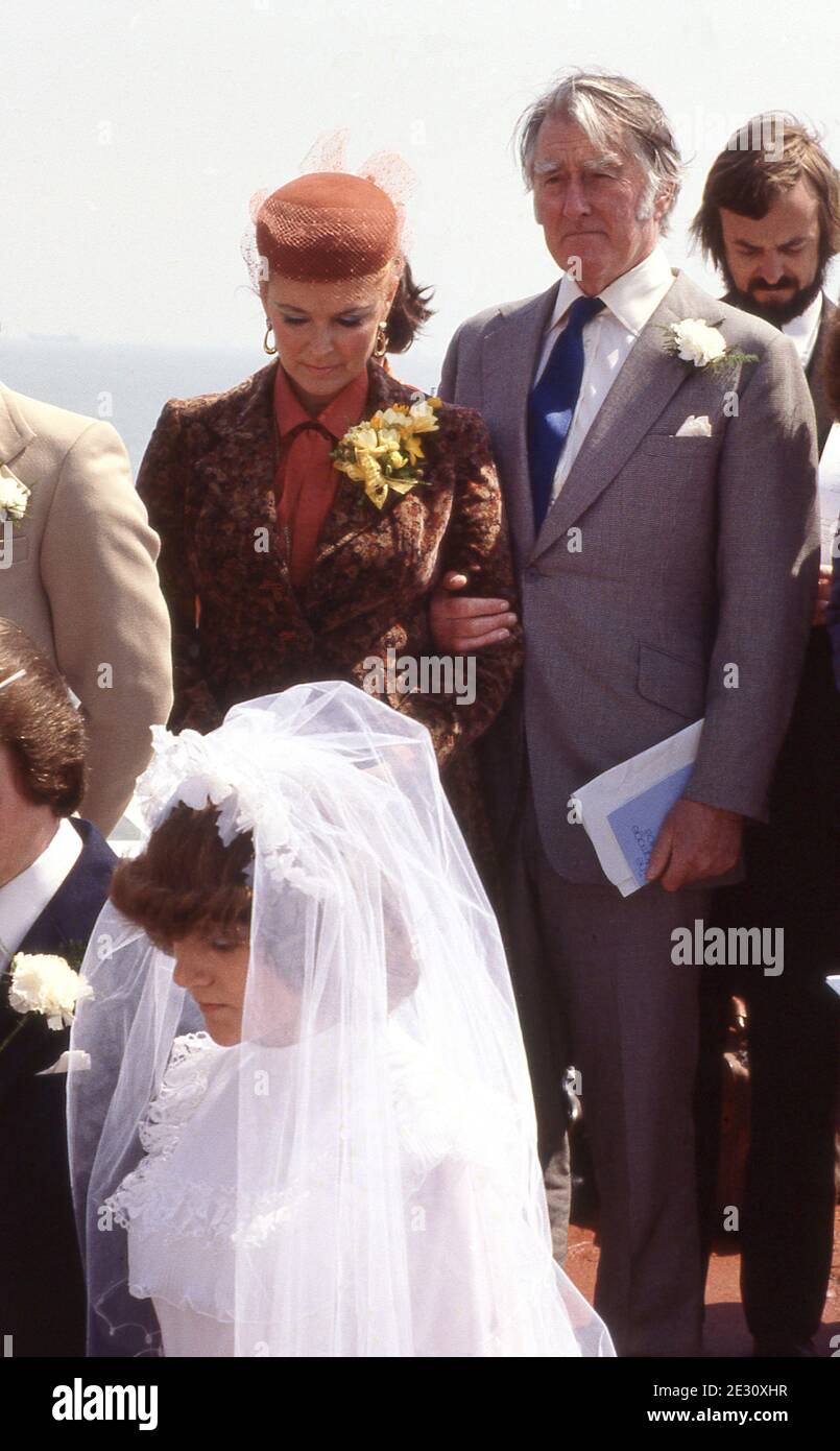 Sealand on the  Wedding  day of Prince Michael Bates May 1979 Stock Photo
