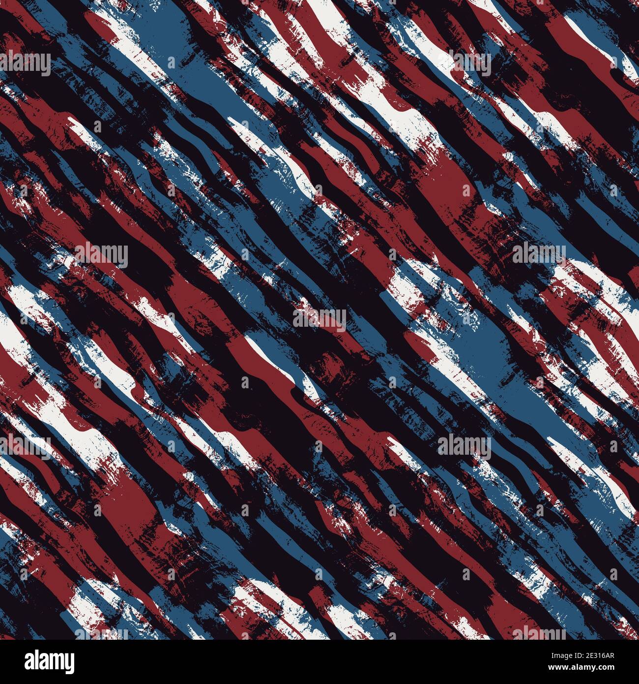 Seamless texture pattern in red blue black white Stock Photo - Alamy