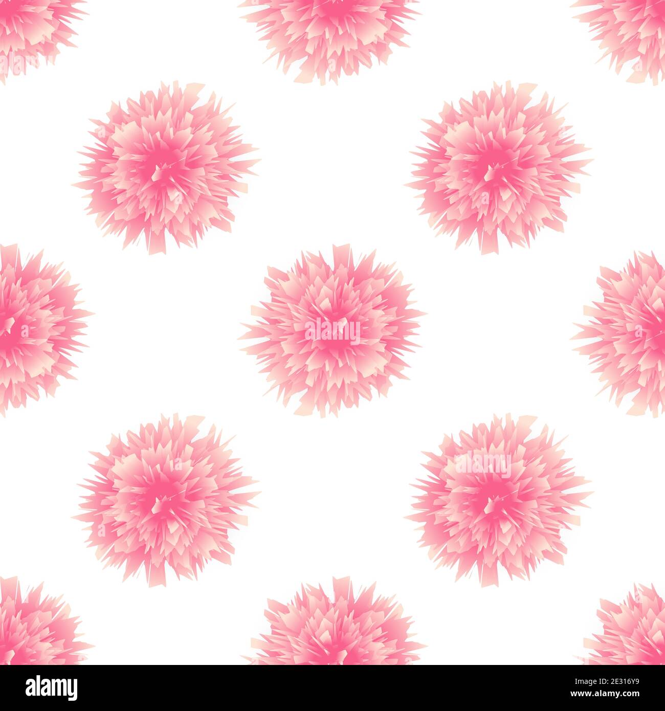 Abstract Flower Seamless Pattern Background. Illustration Stock Photo ...