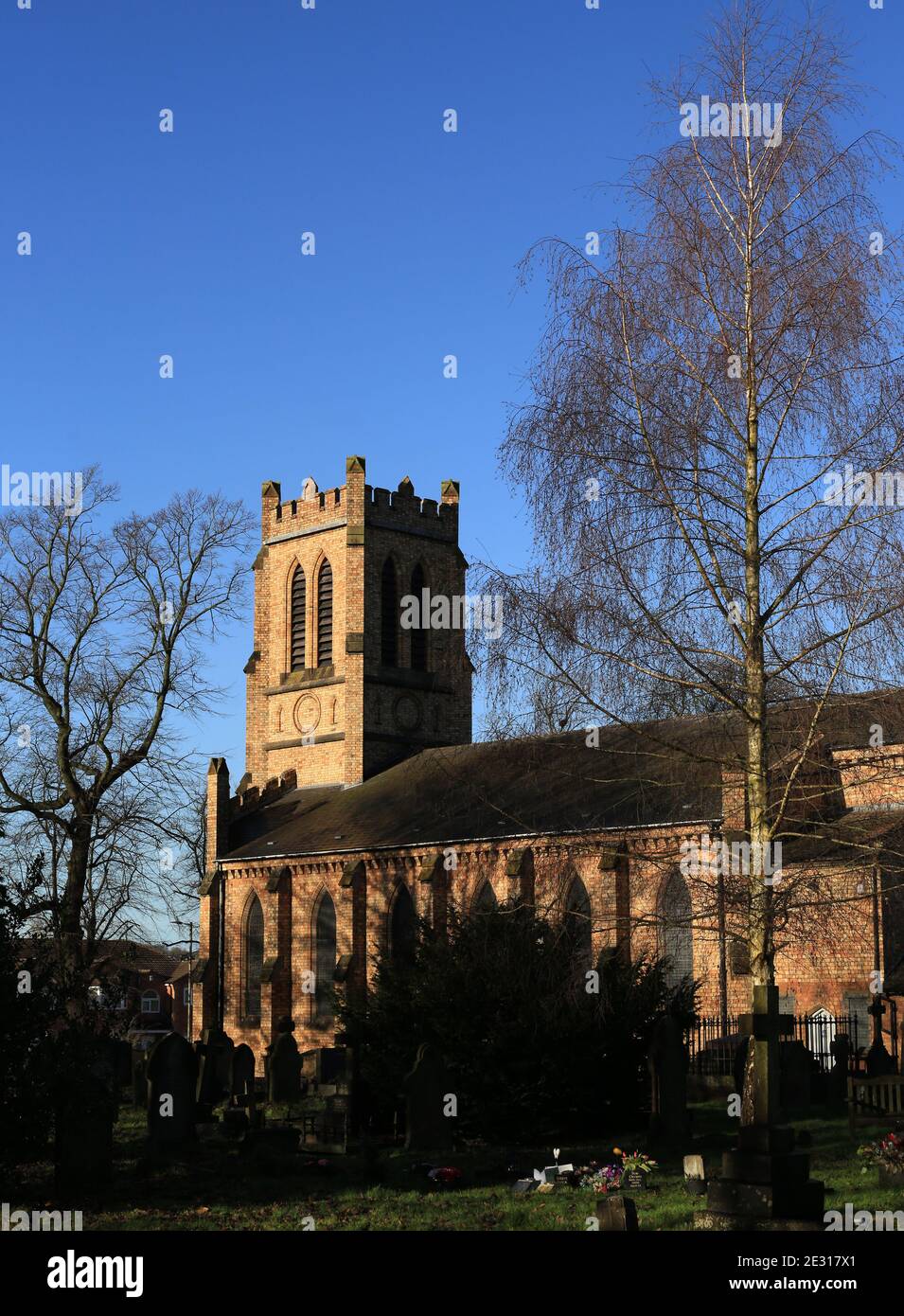 Amblecote Holy trinity C of E church, Stourbridge, West midlands, England, UK. Stock Photo