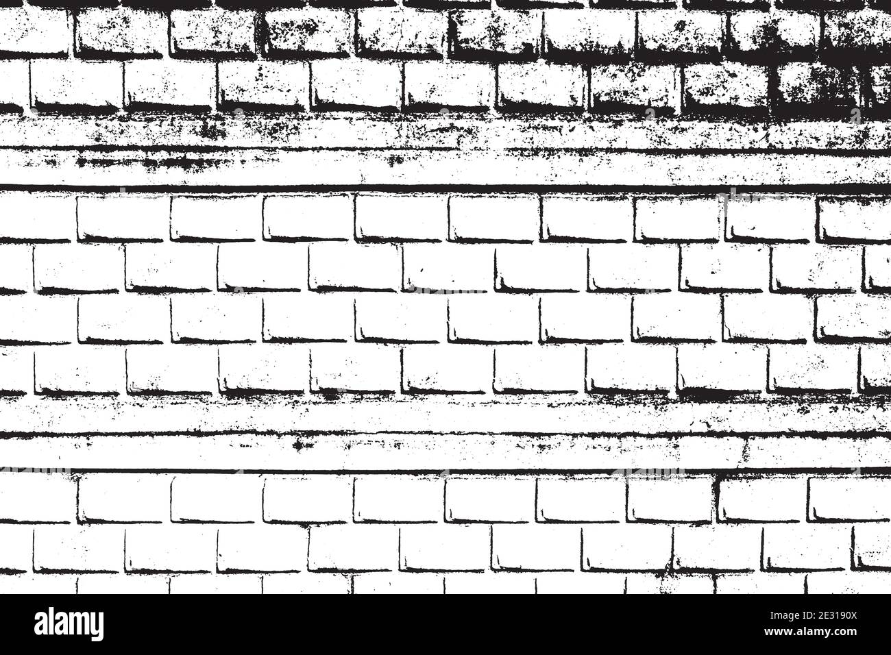 Grunge Brickwall Texture Stock Vector