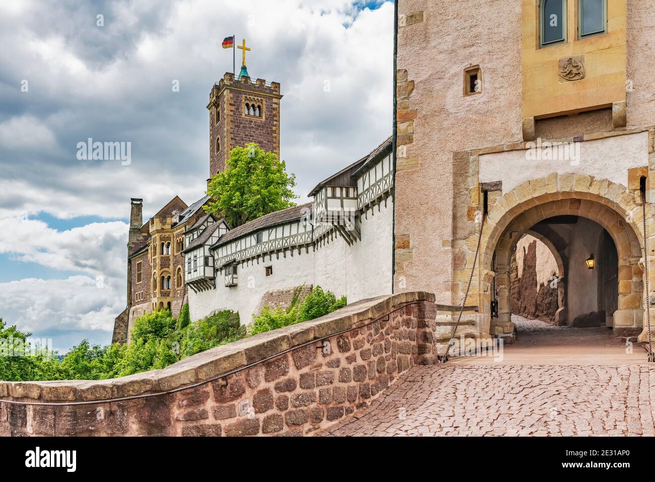 Wartburg Castle was founded in 1067 and has been a UNESCO World