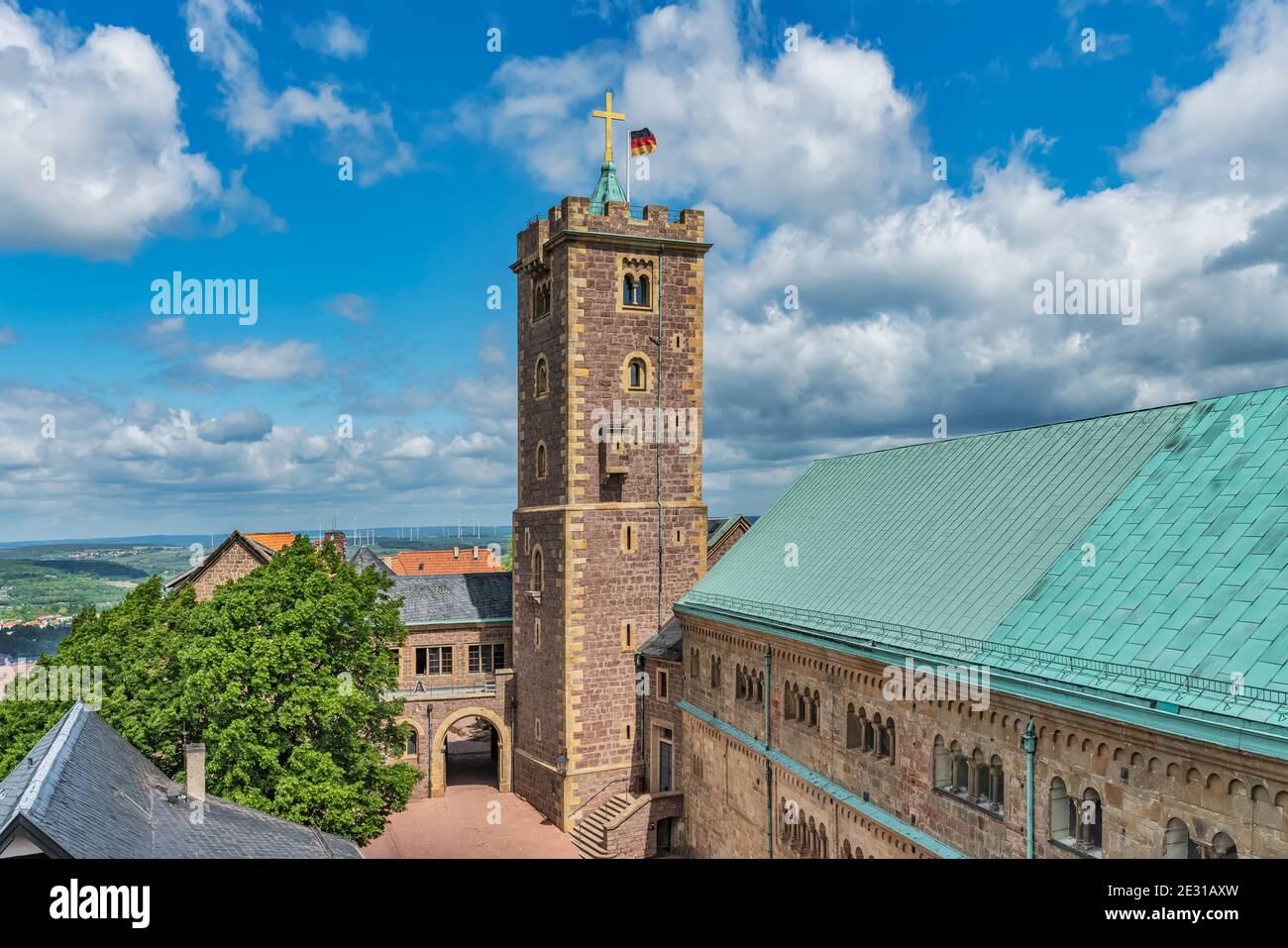 Wartburg Castle was founded in 1067 and has been a UNESCO World