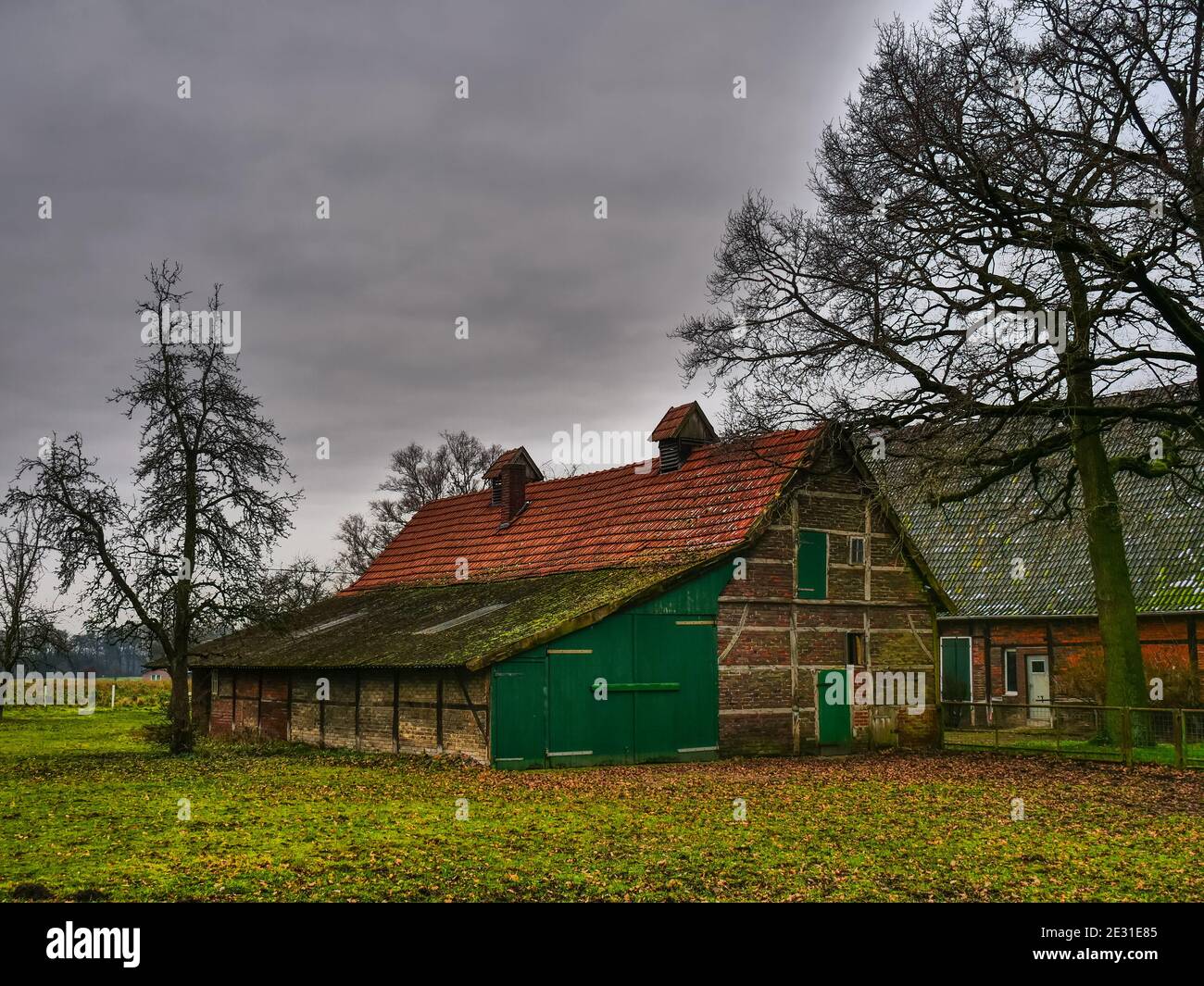 the small village of lette in westphalia Stock Photo Alamy