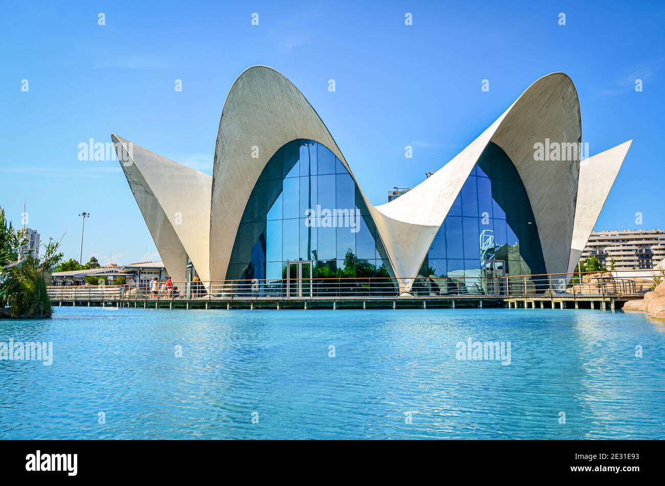 The Oceanographic, Valencia, Spain Stock Photo