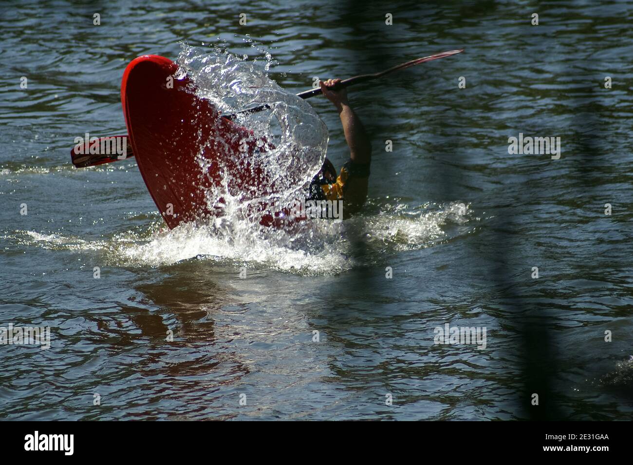 Canoe flip hires stock photography and images Alamy