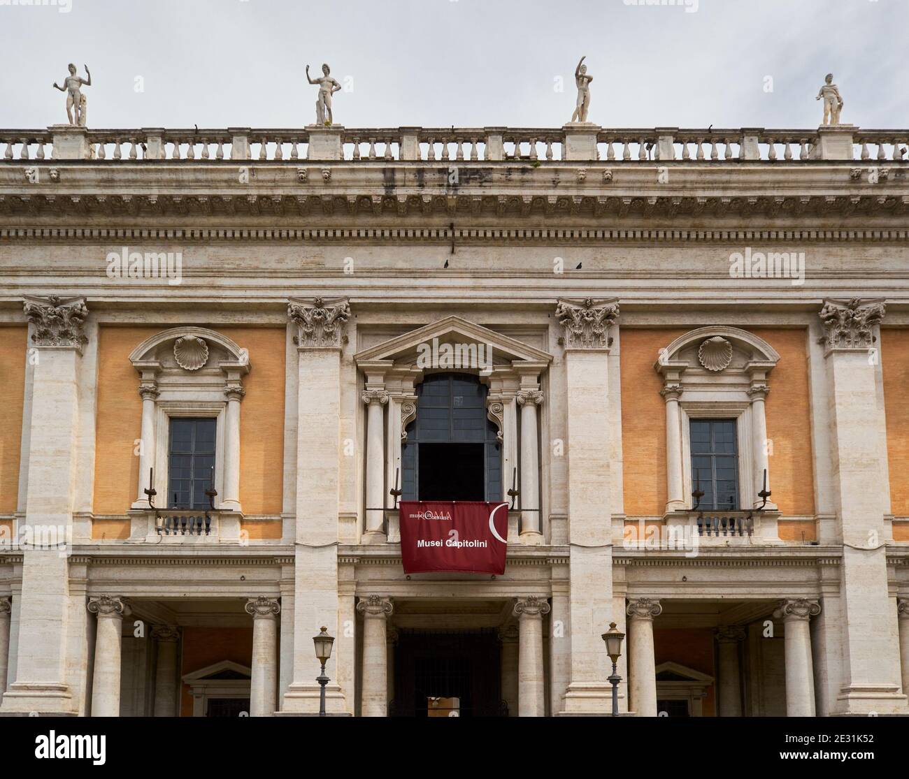 Rome, Italy - May 3, 2015: The Capitoline Museums, Musei Capitolini, in Rome, Italy Stock Photo