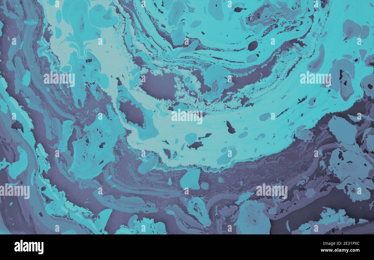 Amazing illustration of mixed colors of blue and purple Stock Photo Alamy