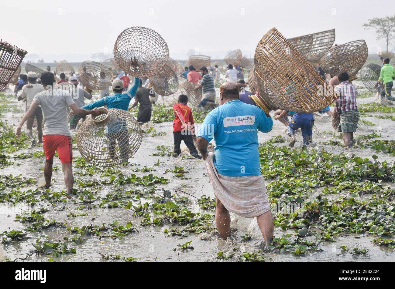 Polo Bawa Utshob, a 200 year old festival. Villagers gather with their