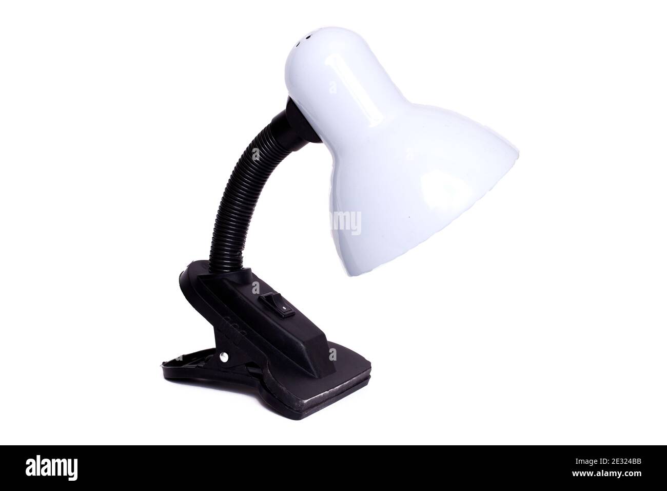 Table lamp isolated on a white background close up Stock Photo