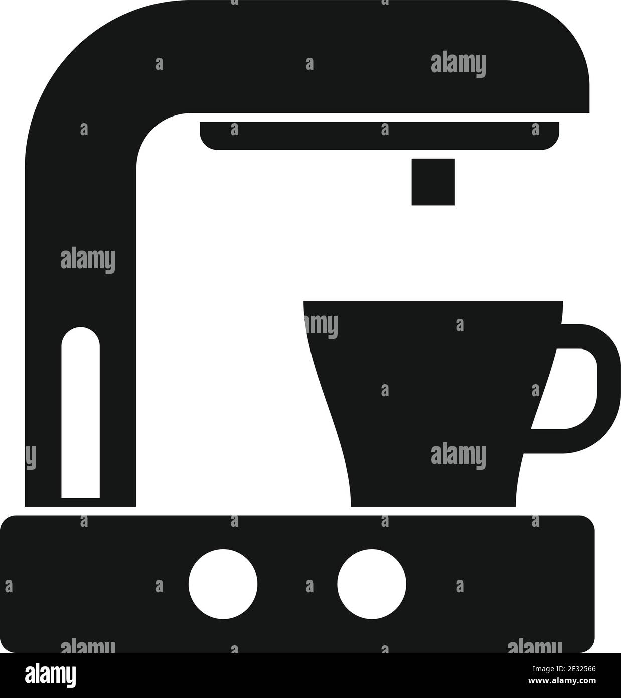 Coffee machine icon, simple style Stock Vector Image & Art - Alamy