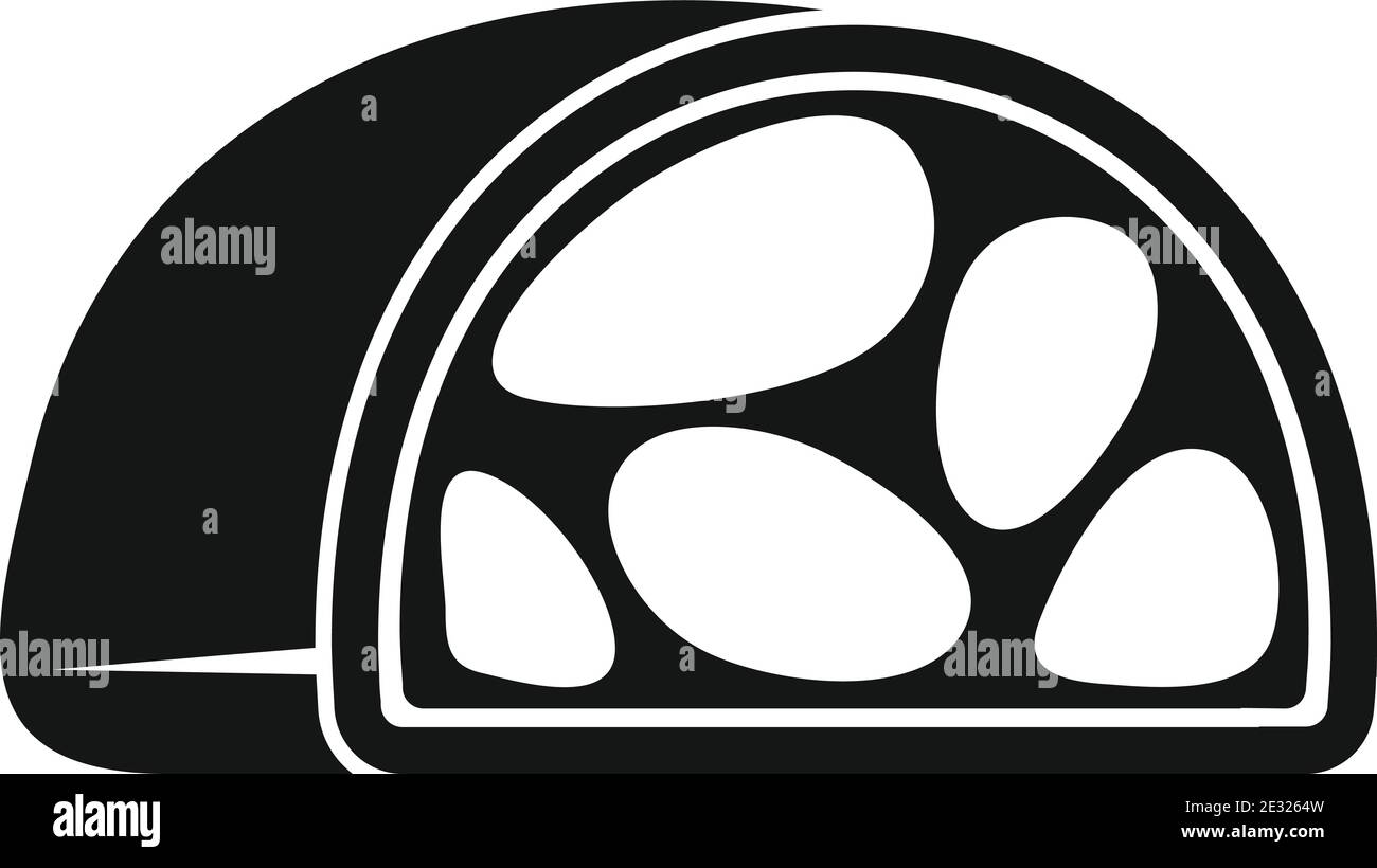 Bacon meat icon, simple style Stock Vector Image & Art - Alamy