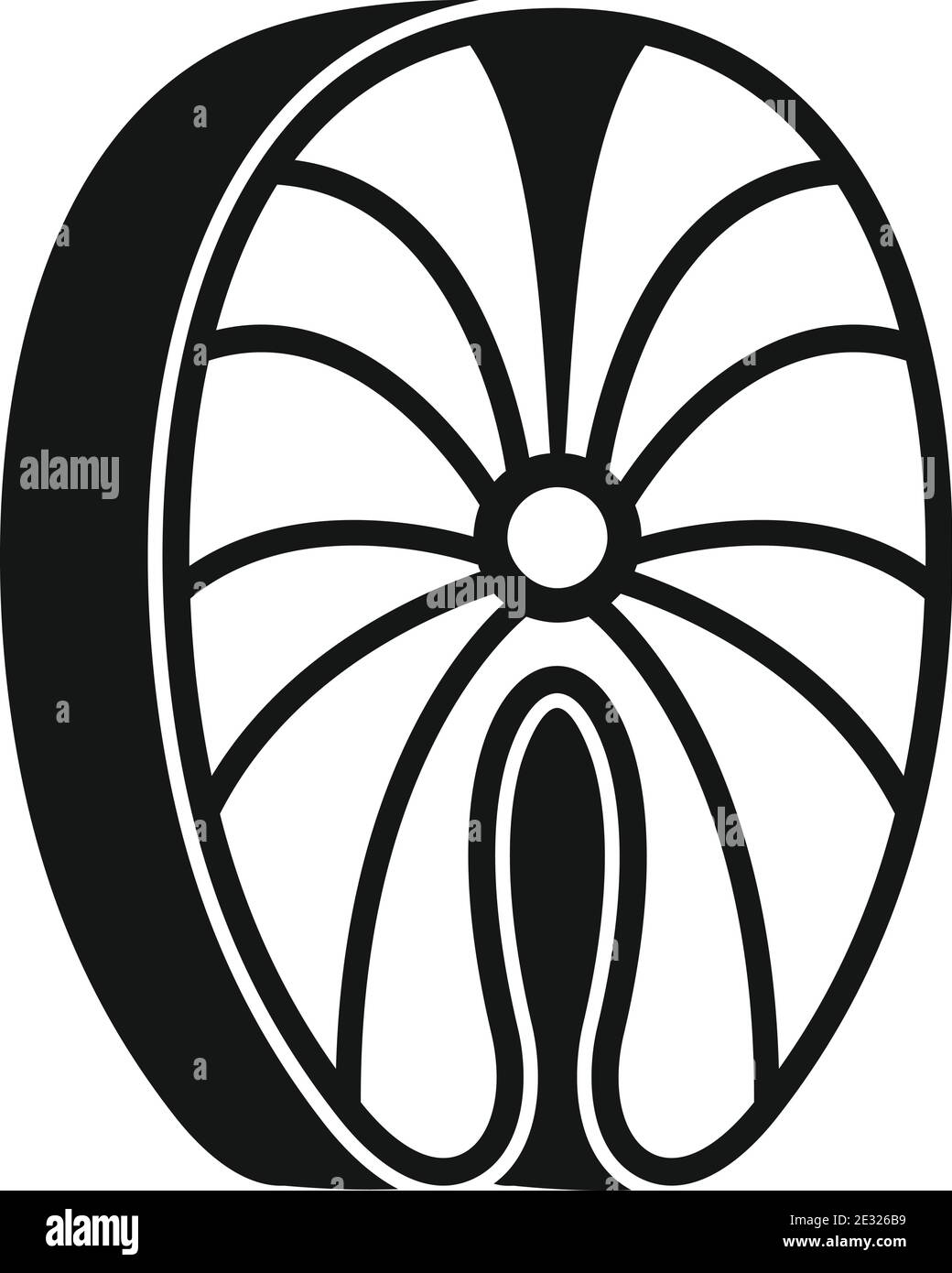 Fishing slice icon, simple style Stock Vector Image & Art - Alamy