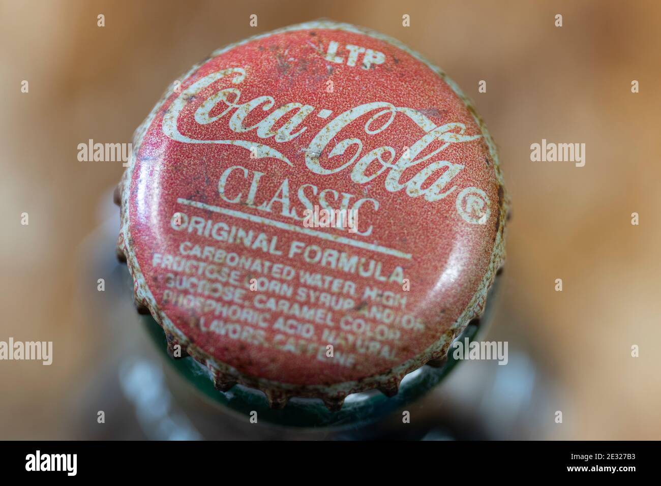 Indianapolis Circa January 2021 Coca Cola Classic logo. Coke