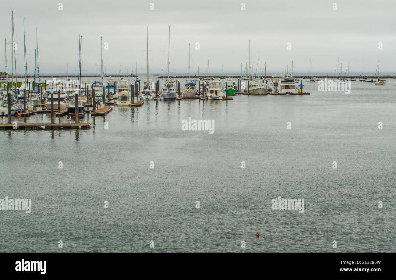 Formed by confluence of Salmon Falls and Cochero Rivers, the Piscataqua