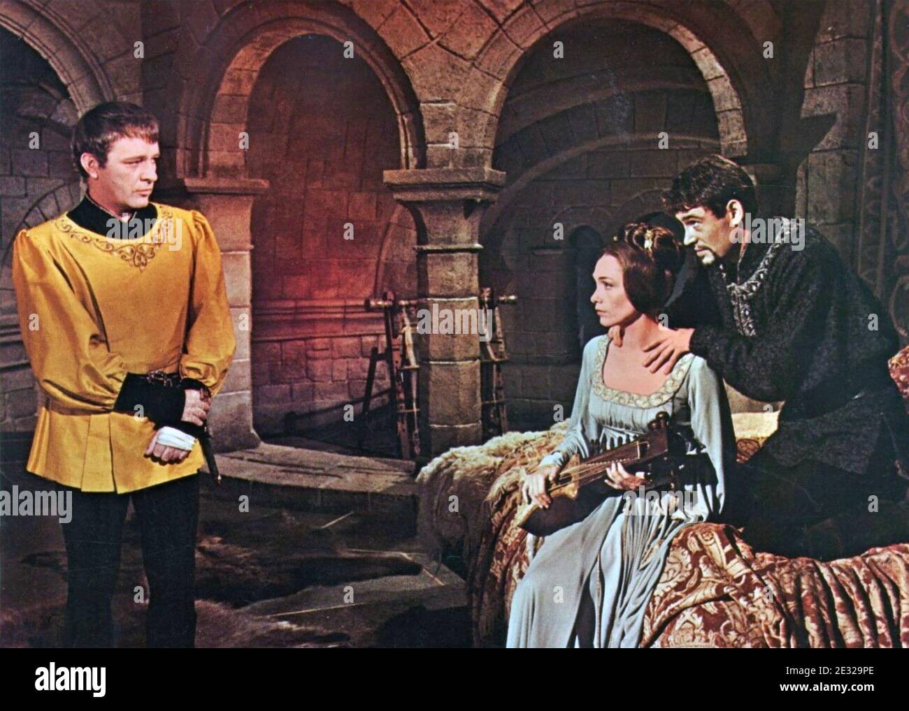 BECKET 1964 Paramount Pictures film with from left Richard Burton, Siân Phillips, Stock Photo