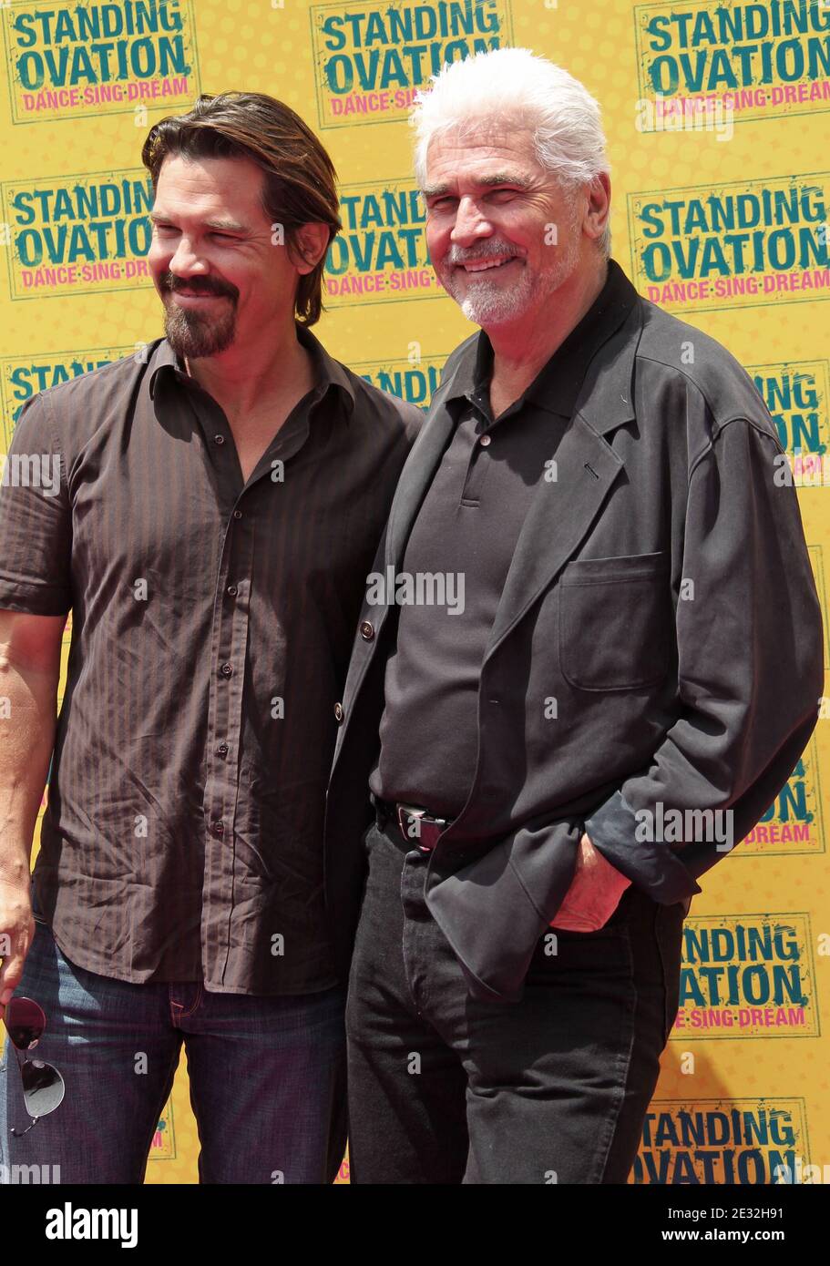 Josh Brolin, James Brolin at the film premiere for Standing Ovation, by Kenilworth Films, in Universal City, CA, USA, on July 10, 2010. (Pictured: Josh Brolin, James Brolin). Photo by Baxter/ABACAPRESS.COM Stock Photo