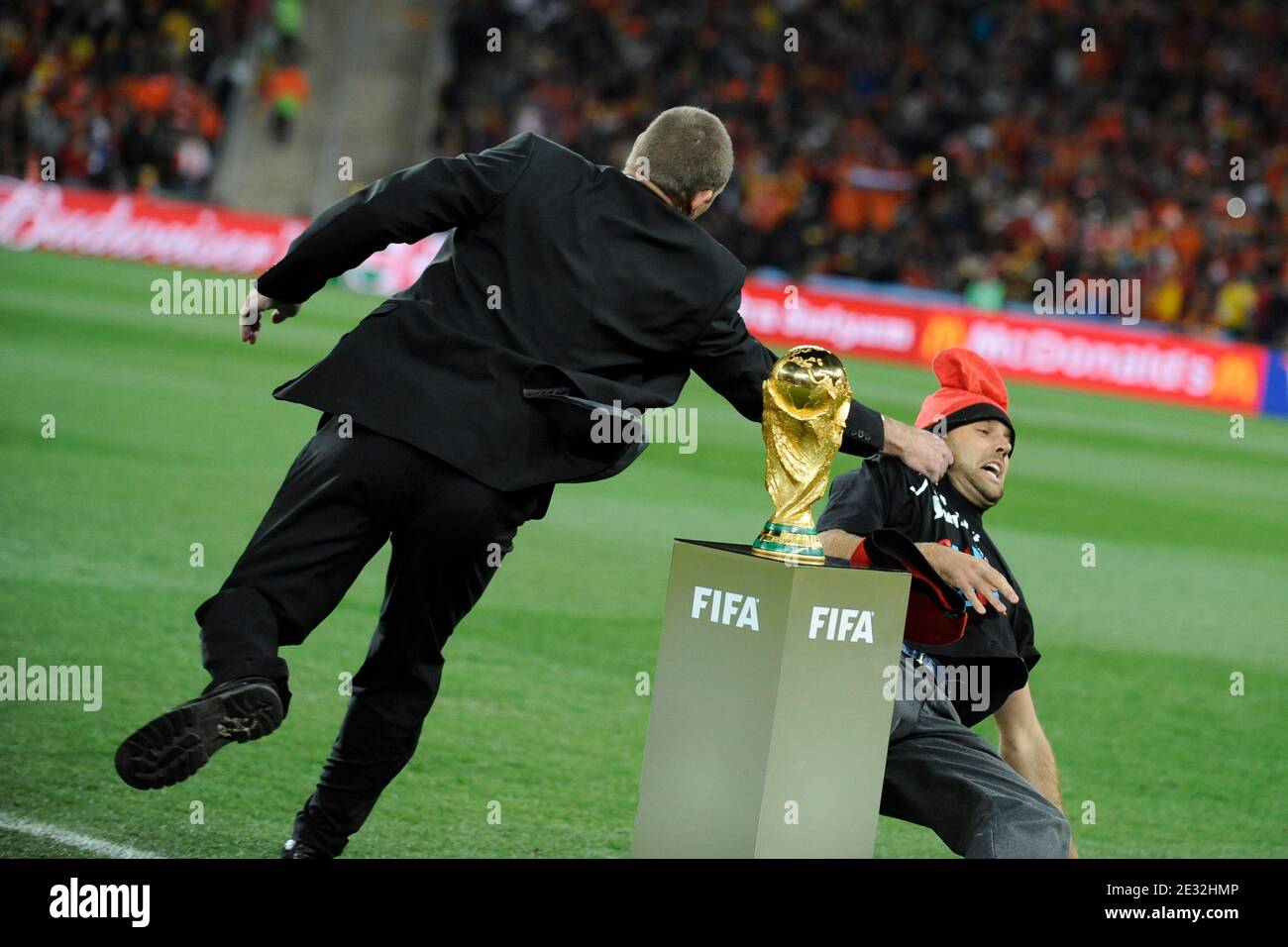Famous Streaker During The 2010 Fifa World Cup South Africa Final Soccer Match Spain Vs Nederland At Soccer City Football Stadium In Johannesburg South Africa On July 11th 2010 Spain Won 1 0