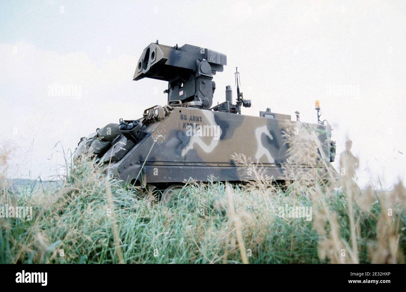 M901 TOW missile vehicle (1985). Stock Photo