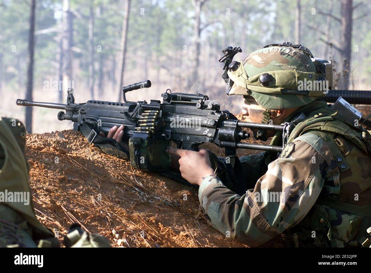 M249 FN MINIMI DA-SD-03-13170. Stock Photo