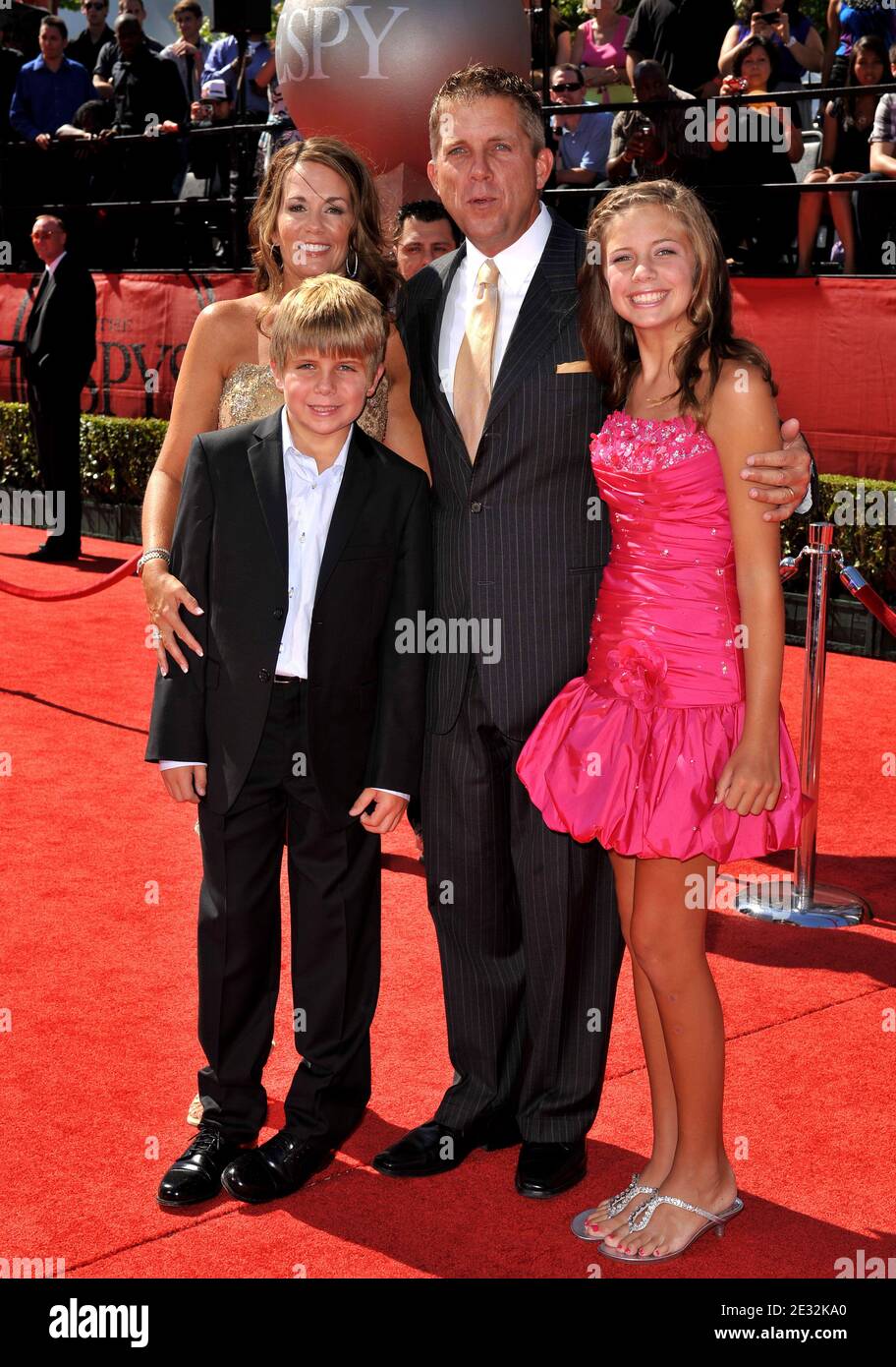 Sean Payton arriving for the 18th Annual ESPY Awards held at the Nokia
