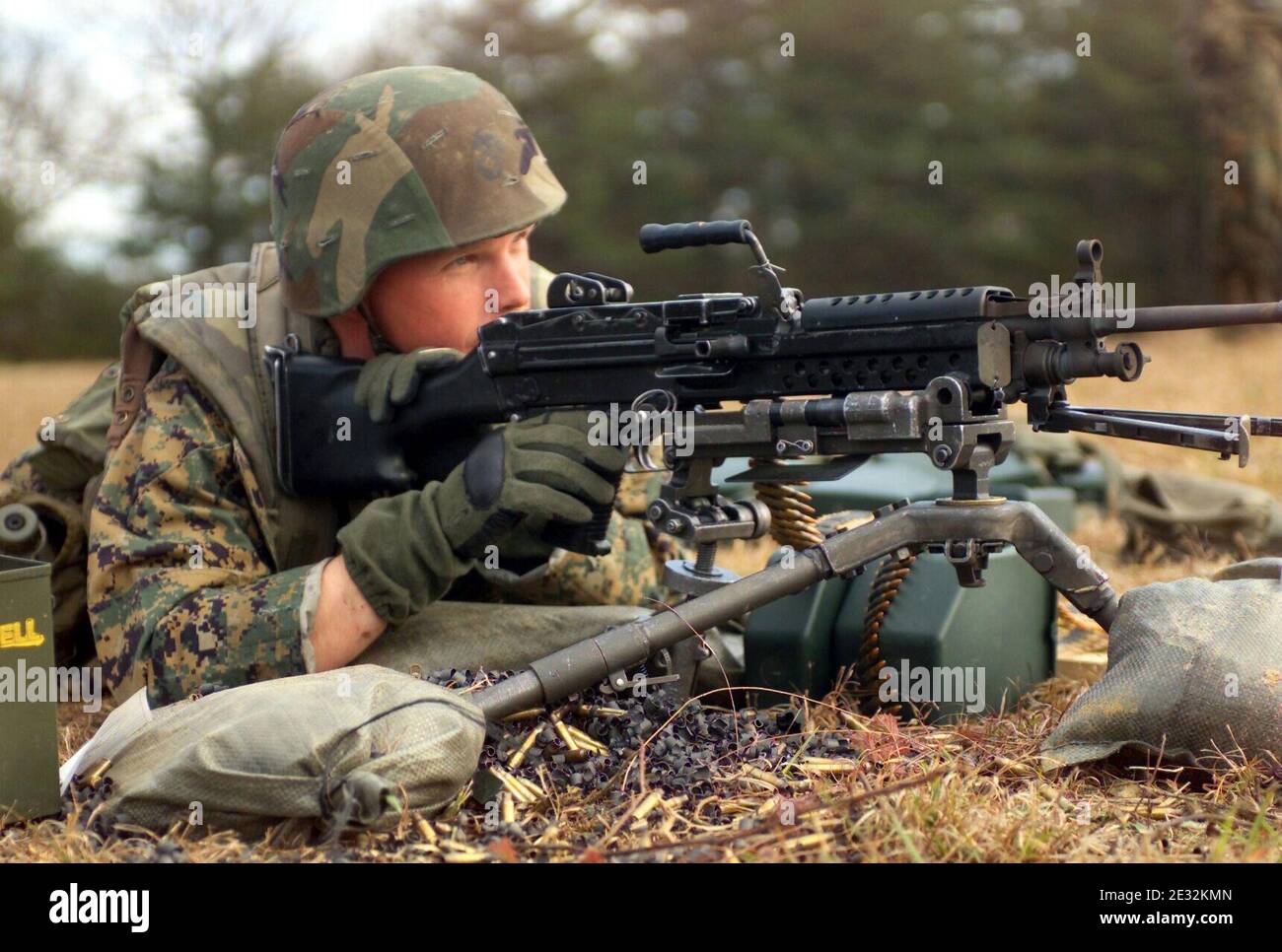 M249 FN MINIMI DM-SD-05-05342. Stock Photo