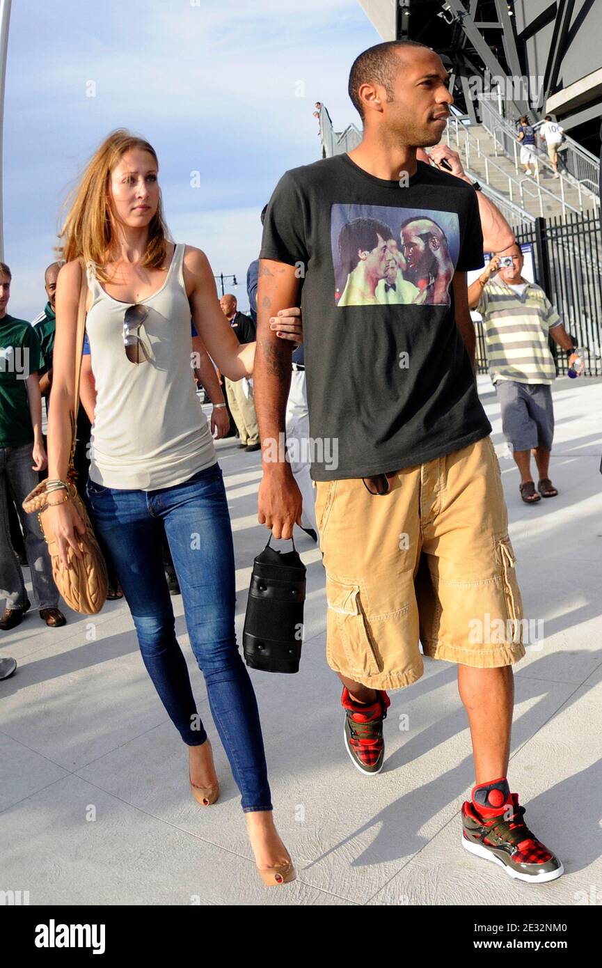 Who is Thierry Henry's girlfriend? Andrea Rajacic's age, baby, net